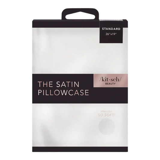 Satin Pillowcase Ivory - Beautifox