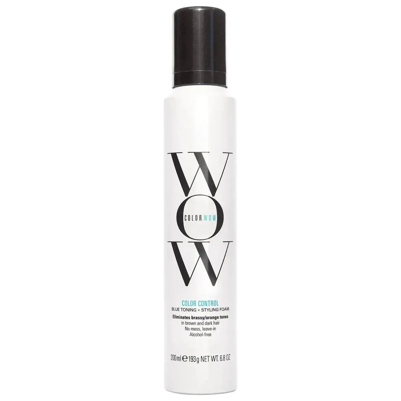 Color Wow Color Control Blue Toning + Styling Foam for Brunette Hair - Beautifox