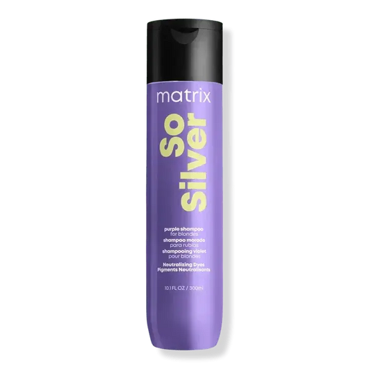 Matrix So Silver Purple Shampoo For Blonde and Silver Hair - Beautifox
