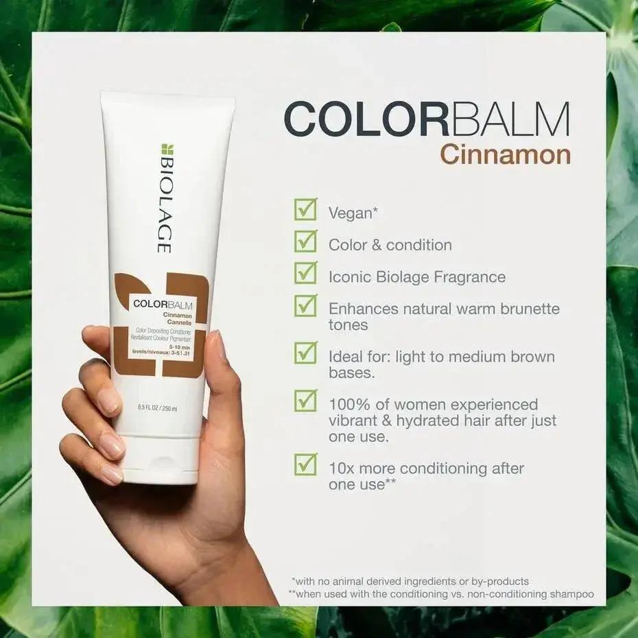 Biolage ColorBalm Color Depositing Conditioner Cinnamon - Beautifox