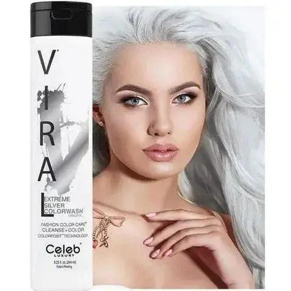 Celeb Luxury Viral Pastel Silver Colorwash Shampoo - Beautifox