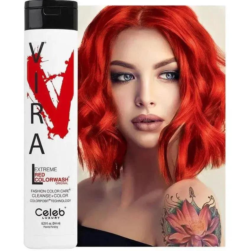 Celeb Luxury Viral Red Colorwash Shampoo - Beautifox