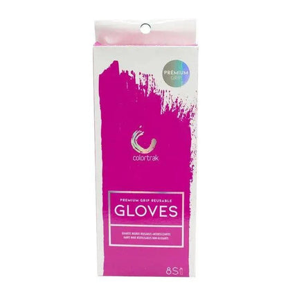 Colortrak Black Premium Reusable Latex Gloves - Beautifox