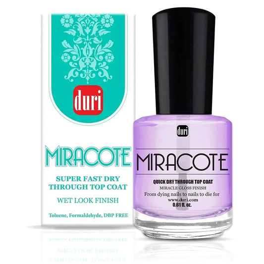 Duri Miracote Quick Dry Through Top Coat - Beautifox