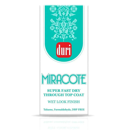 Duri Miracote Quick Dry Through Top Coat - Beautifox