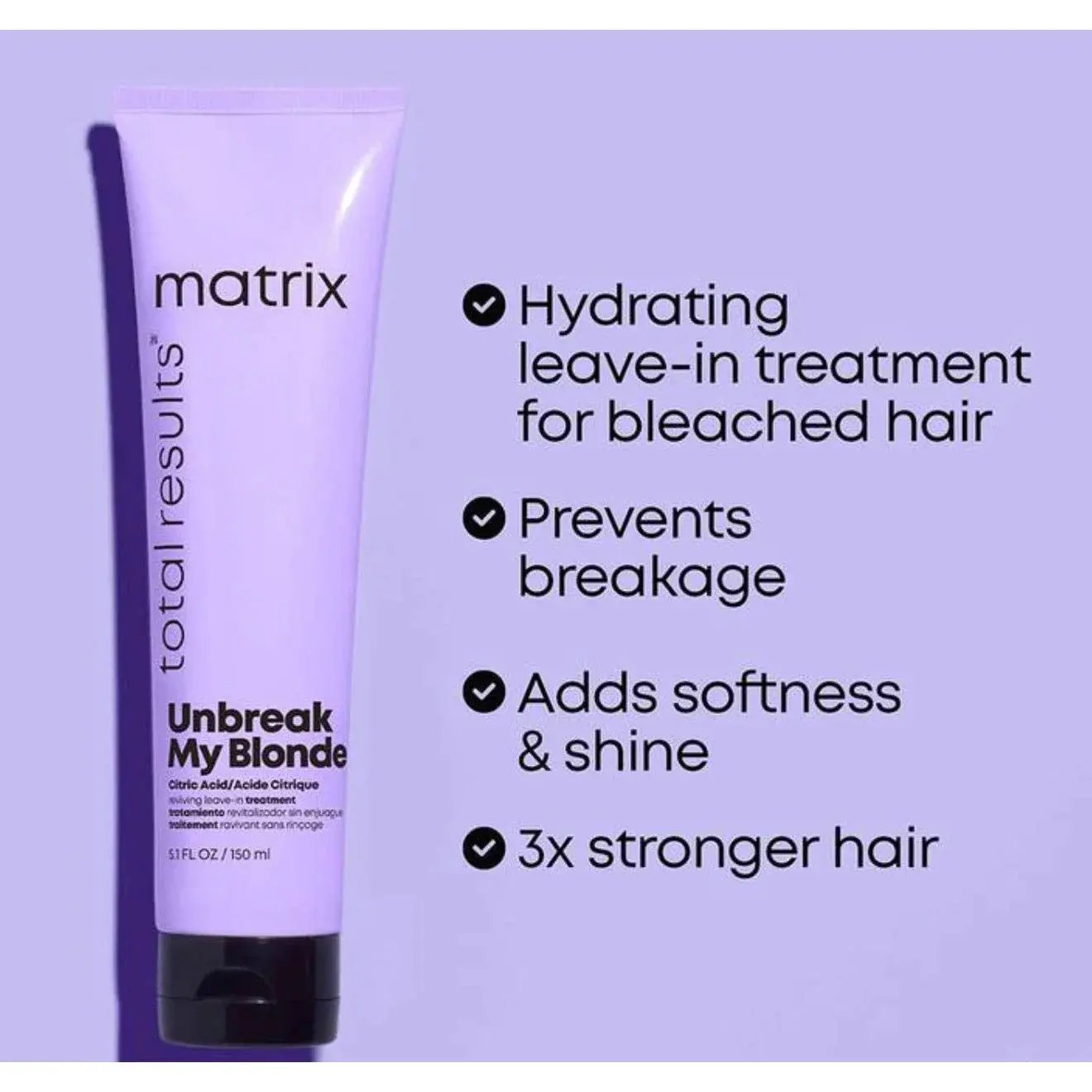 Matrix Unbreak My Blonde Reviving Leave - in Treatment - Beautifox