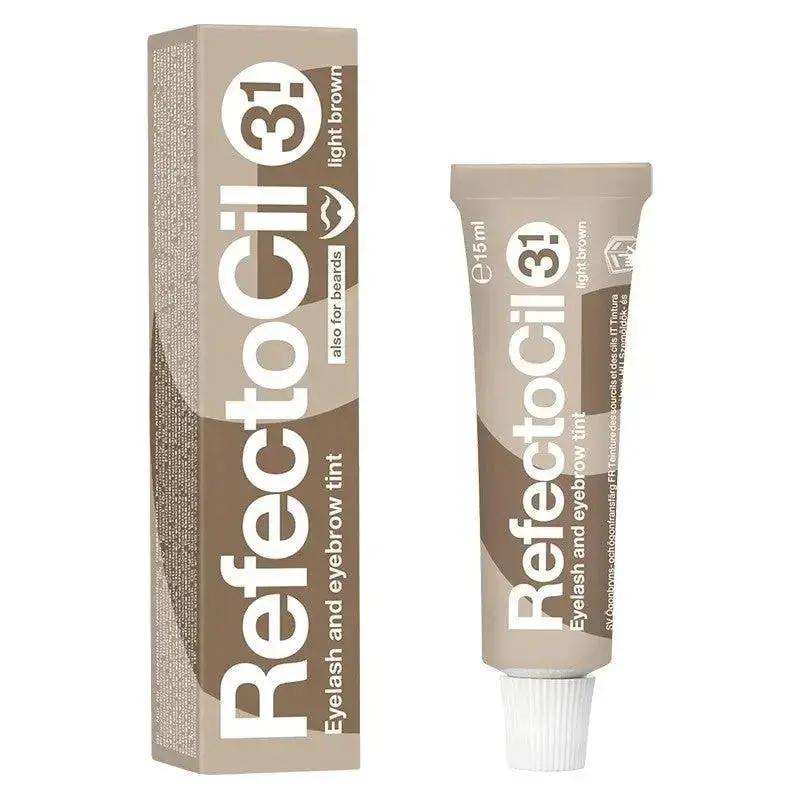 RefectoCil Eyelash & Eyebrow Cream Hair Dye, .5 oz - Beautifox