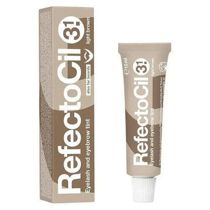 RefectoCil Eyelash & Eyebrow Cream Hair Dye, .5 oz - Beautifox