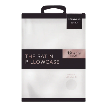 Satin Pillowcase Ivory - Beautifox