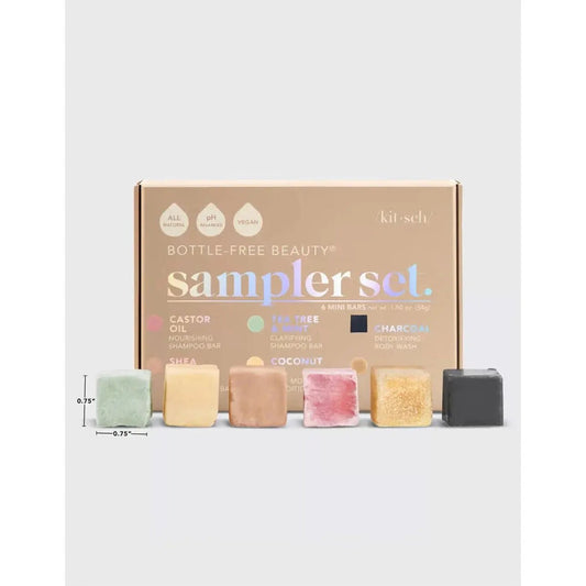 Shampoo & Body Wash 6 Piece Sampler - Beautifox